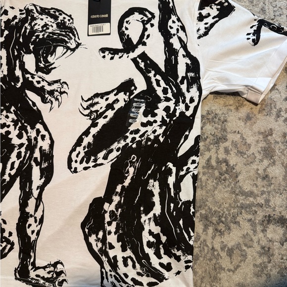 Roberto Cavalli White T-Shirt - Picture 4 of 11